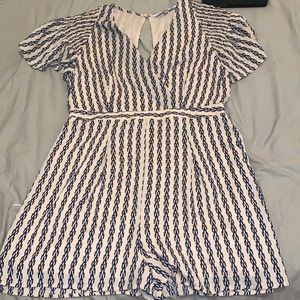 Collective Concepts yellow open back romper